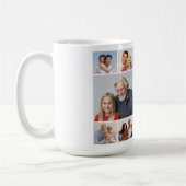 Creëer Your Ewn 14 Photo Collage Koffiemok (Links)