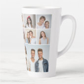 Creëer Your Ewn 14 Photo Collage Latte Mok (Rechts)