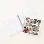 Creëer Your Ewn 14 Photo Collage Notitieboek (Binnen)