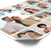 Creëer Your Ewn 14 Photo Collage Poster (Hoek)