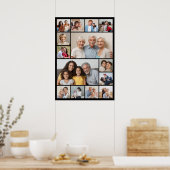 Creëer Your Ewn 14 Photo Collage Poster (Keuken)