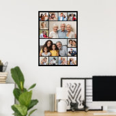 Creëer Your Ewn 14 Photo Collage Poster (Thuiskantoor)