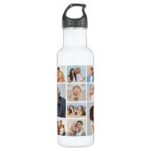 Creëer Your Ewn 14 Photo Collage Waterfles (Voorkant)
