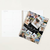 Creëer Your Ewn 17 Photo Collage Personalized Year Planner (Display)