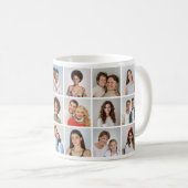 Creëer Your Ewn 18 Photo Collage Koffiemok (Voorkant rechts)