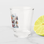 Creëer Your Ewn 18 Photo Collage Shot Glas (Rechts)