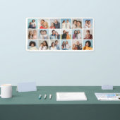 Creëer Your Ewn 18 Photo Collage Spandoek (Beurs)