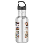 Creëer Your Ewn 19 Photo Collage Waterfles (Achterkant)