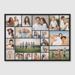 Creëer Your Ewn 20 Photo Collage Magnetic Kaart
