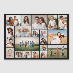 Creëer Your Ewn 20 Photo Collage Magnetic Kaart