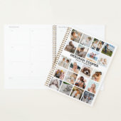 Creëer Your Ewn 20 Photo Collage Personalized Year Planner (Display)