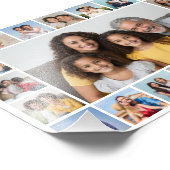 Creëer Your Ewn 21 Foto Collage Foto Enlargement Afdruk (Hoek)