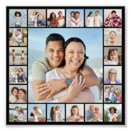 Creëer Your Ewn 21 Foto Collage Foto Enlargement Foto Afdruk