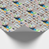 Creëer Your Ewn 21 Photo Collage Cadeaupapier (Hoek)