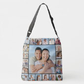 Creëer Your Ewn 21 Photo Collage Crossbody Tas (Achterkant)