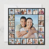 Creëer Your Ewn 21 Photo Collage Kaart (Voorkant)
