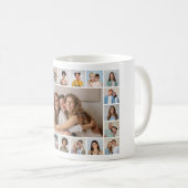 Creëer Your Ewn 21 Photo Collage Koffiemok (Voorkant rechts)