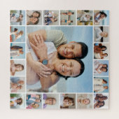 Creëer Your Ewn 21 Photo Collage Legpuzzel (Horizontaal)