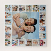 Creëer Your Ewn 21 Photo Collage Legpuzzel (Horizontaal)