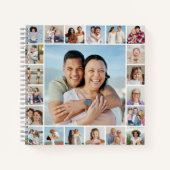 Creëer Your Ewn 21 Photo Collage Notitieboek (Voorkant)