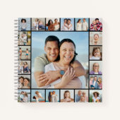 Creëer Your Ewn 21 Photo Collage Notitieboek (Voorkant)
