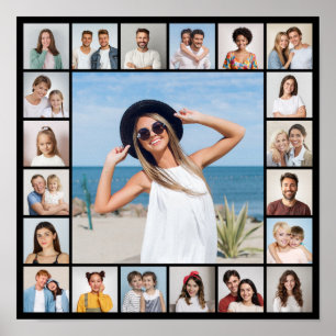 Creëer Your Ewn 21 Photo Collage Poster