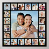 Creëer Your Ewn 21 Photo Collage Poster (Voorkant)