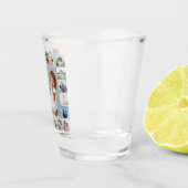 Creëer Your Ewn 21 Photo Collage Shot Glas (Rechts)