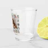 Creëer Your Ewn 21 Photo Collage Shot Glas (Rechts)