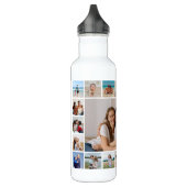 Creëer Your Ewn 21 Photo Collage Waterfles (Links)