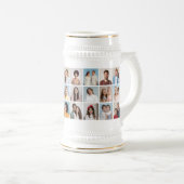 Creëer Your Ewn 24 Photo Collage Bierpul (Voorkant rechts)