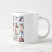 Creëer Your Ewn 24 Photo Collage Grote Koffiekop (Rechts)