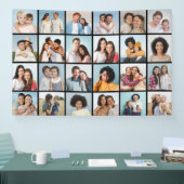 Creëer Your Ewn 24 Photo Collage Spandoek (Beurs)