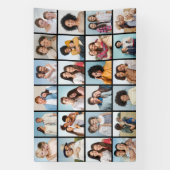 Creëer Your Ewn 24 Photo Collage Spandoek (Verticaal)