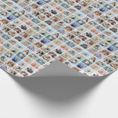 Creëer Your Ewn 25 Photo Collage Cadeaupapier (Hoek)