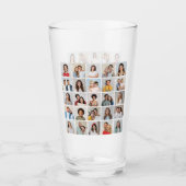 Creëer Your Ewn 25 Photo Collage Glas (Voorkant)