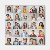 Creëer Your Ewn 25 Photo Collage Magneet (Voorkant)