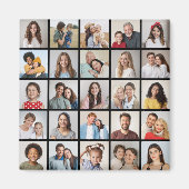 Creëer Your Ewn 25 Photo Collage Magneet (Voorkant)