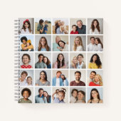 Creëer Your Ewn 25 Photo Collage Notitieboek (Voorkant)