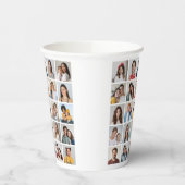 Creëer Your Ewn 25 Photo Collage Papieren Bekers (Links)