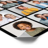 Creëer Your Ewn 25 Photo Collage Poster (Hoek)