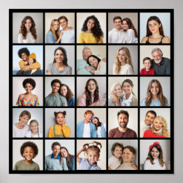 Creëer Your Ewn 25 Photo Collage Poster