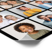 Creëer Your Ewn 25 Photo Collage Poster (Hoek)
