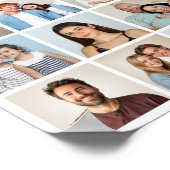 Creëer Your Ewn 25 Photo Collage Poster (Hoek)