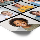 Creëer Your Ewn 25 Photo Collage Poster (Hoek)