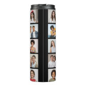 Creëer Your Ewn 25 Photo Collage Thermosbeker (Achterkant)