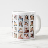 Creëer Your Ewn 28 Photo Collage Grote Koffiekop (Voorkant rechts)