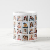 Creëer Your Ewn 28 Photo Collage Grote Koffiekop (Voorkant)