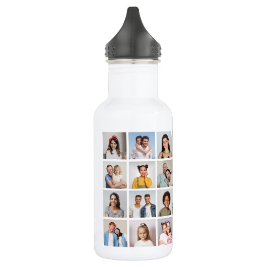 Creëer Your Ewn 28 Photo Collage Waterfles (Links)