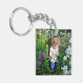 Creëer Your Ewn 2 Photo Gift for Ma of Grandma Sleutelhanger (Voorkant Links)